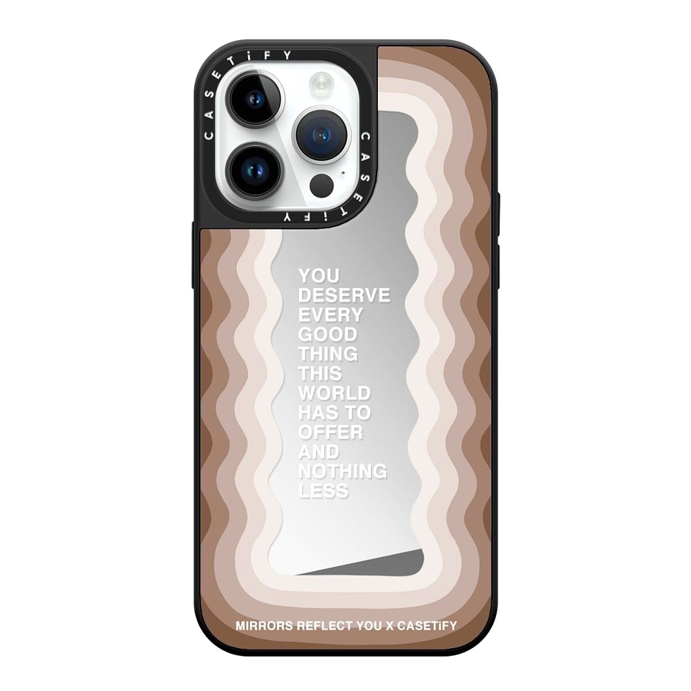 Mirrored Quote Iphone Case